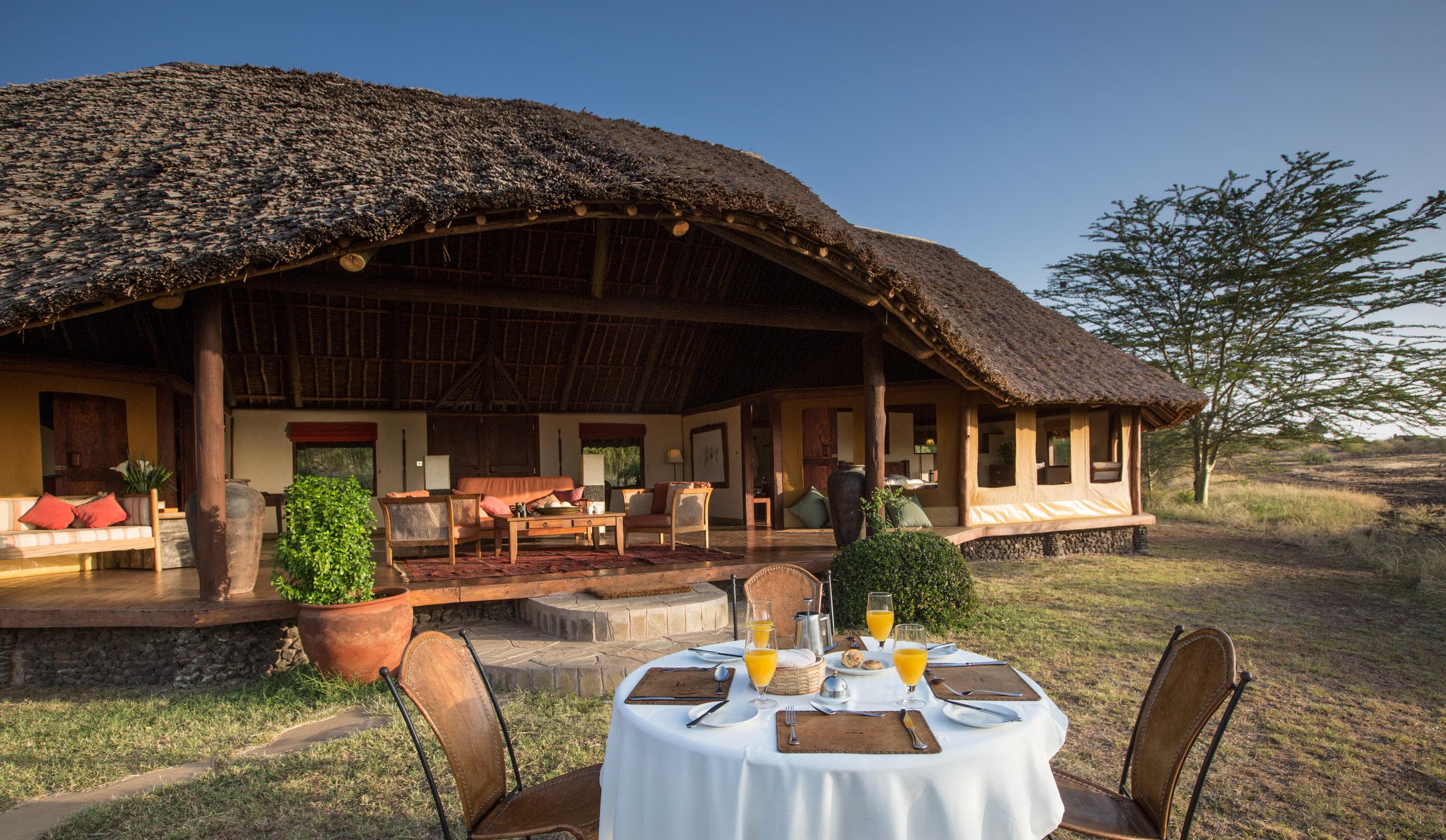 Elewana Tortilis Camp Amboseli exterior